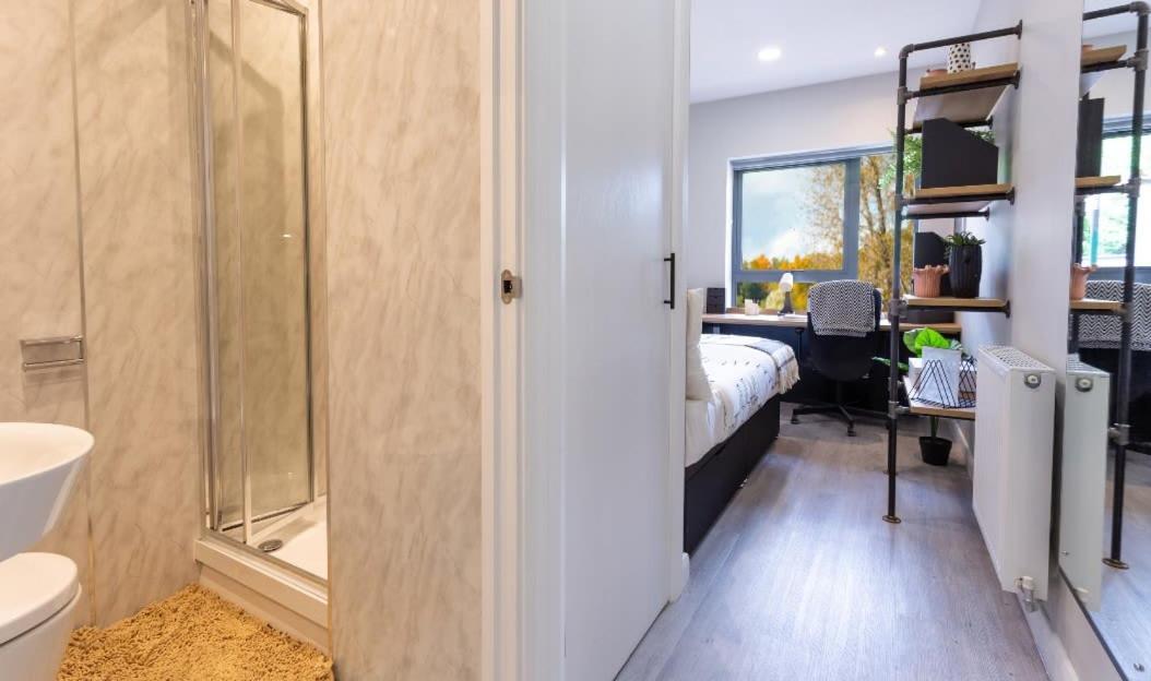 Cosy Ensuite Bedrooms At Electric Press Near Sheffield City Centre Phòng bức ảnh